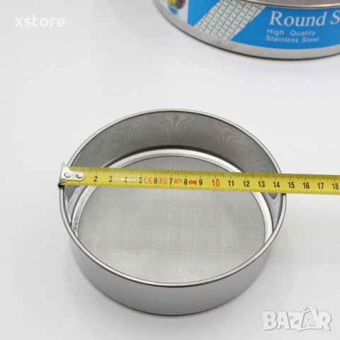 Комплект от 6 броя сита от неръждаема стомана, снимка 7 - Други - 52699529