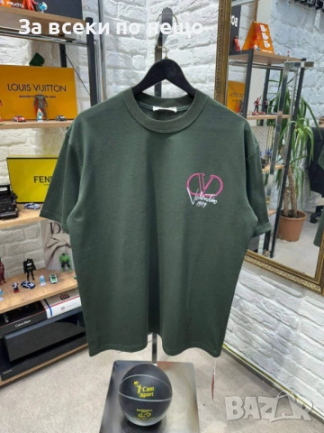 Valentino Мъжка Тениска👕Мъжка Блуза С Къс Ръкав Валентино - Различни Цветове Код A1291, снимка 3 - Тениски - 53568201