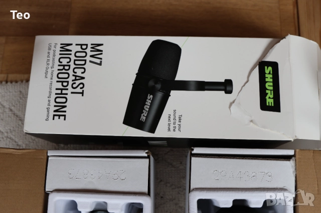 Shure MV7 USB микрофон – 2 бр. , снимка 7 - Микрофони - 52592672