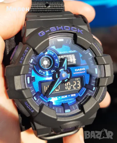 G-SHOCK GA-700VB SPECIAL COLOR , снимка 7 - Мъжки - 47252567