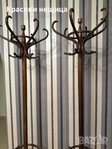Чифт Виенски закачалки ,,Тонет,,, снимка 6 - Антикварни и старинни предмети - 53057701