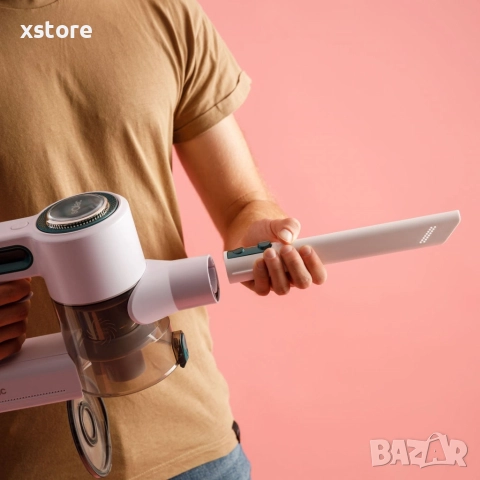 Безжична прахосмукачка Solac Turbobat Power - С HEPA филтър и LED четка, снимка 14 - Прахосмукачки - 52795800