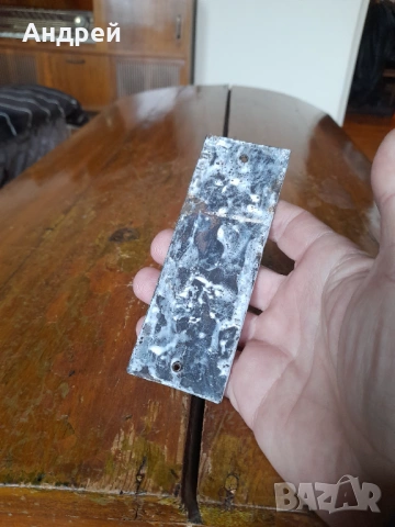 Стара Емайлирана табела за врата, снимка 4 - Други ценни предмети - 53685947