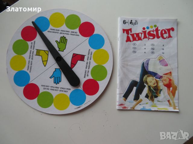 Игра TWISTER на HASBRO за 6+ годишни , снимка 3 - Игри и пъзели - 45698186
