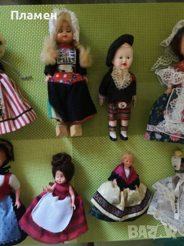 Малки стари фолклорни кукли , снимка 4 - Колекции - 46413187
