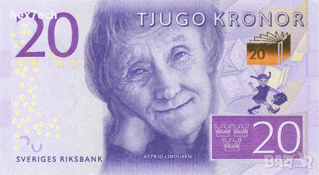 ❤️ ⭐ Швеция 2015 20 крони UNC нова ⭐ ❤️, снимка 2 - Нумизматика и бонистика - 53828778