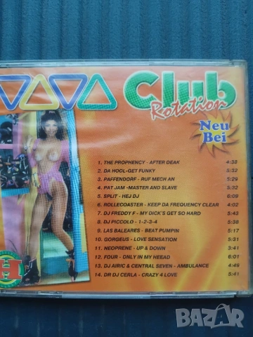 Club Rotation - матричен диск Dance / DJ music, снимка 2 - CD дискове - 53929178