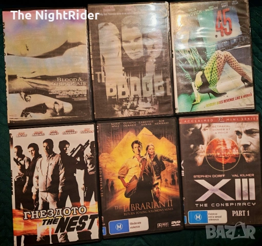 100DVD диска в добро състояние, снимка 6 - CD дискове - 53904888