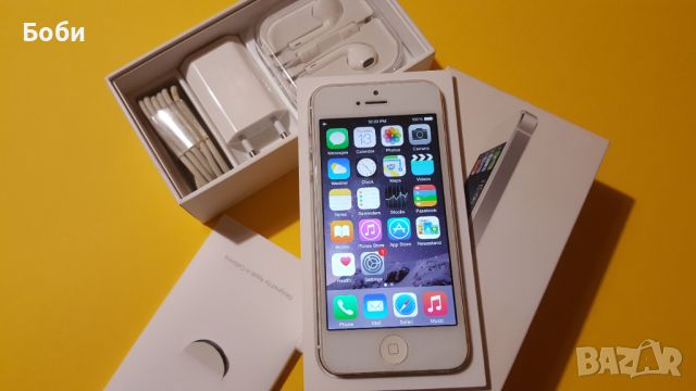 APPLE IPHONE 5 16GB WHITE ios 8.3, снимка 6 - Apple iPhone - 46227723