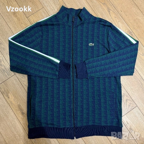 Мъжко горнище Lacoste Monogram | L - XL, снимка 2 - Суичъри - 53323774