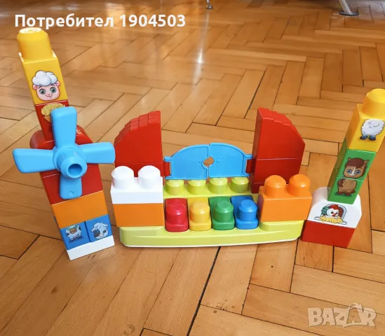 Конструктор MEGA BLOCKS - маса за игра, снимка 5 - Конструктори - 48393161