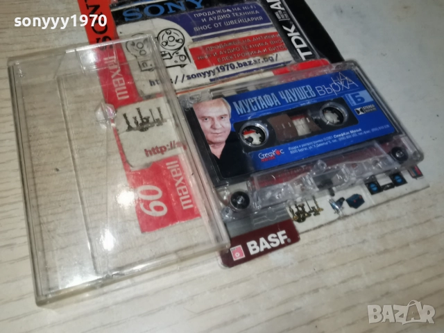 МУСТАФА ЧАУШЕВ-ОРИГИНАЛНА КАСЕТА 2212251303, снимка 2 - Аудио касети - 52874048