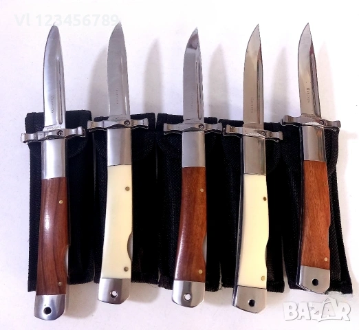 Сгъваем нож ПАНТЕРА -БЯЛ /тип НКВД/ 100х232, снимка 6 - Ножове - 53928978