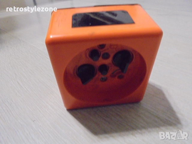 № 8360  Стар руски настолен механичен часовник SLAVA , снимка 5 - Други ценни предмети - 50774976