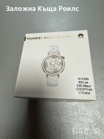 HUAWEI WATCH GT 5 Pro /JNA-B29/, 42 MM, White Rubber