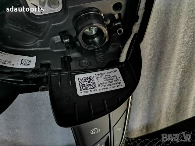 Нов Оригинален Спортен Волан Audi A4 S4 8W A5 S5 F5 8W0419091G Перфо Кожа, снимка 10 - Части - 45171123