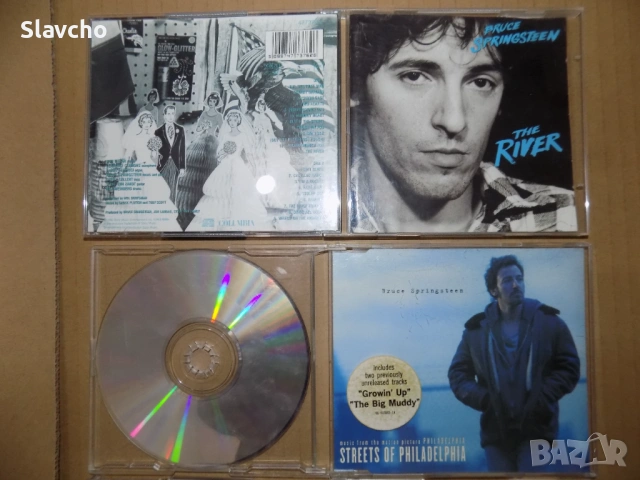 Компакт дискове на-Bruce Springsteen-The River/Streets Of Philadelphia/Bruce Springsteen LIVEnewYork, снимка 11 - CD дискове - 38595739