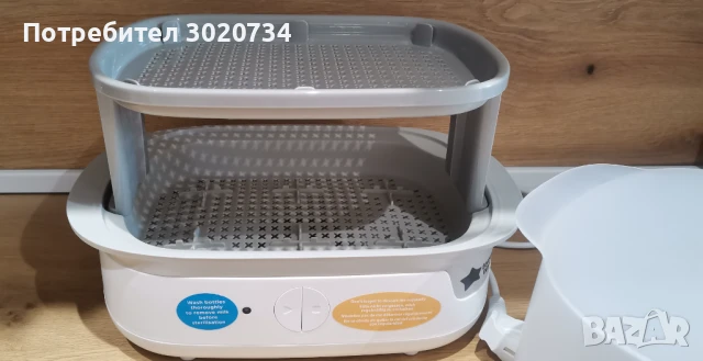 Електрически парен стерилизатор Tommee Tippee - Advanced, снимка 5 - Стерилизатори - 51026265