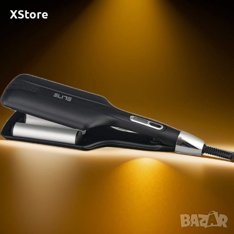 Ретро преса за коса за направа на S вълни ELITE, снимка 4 - Преси за коса - 52508377