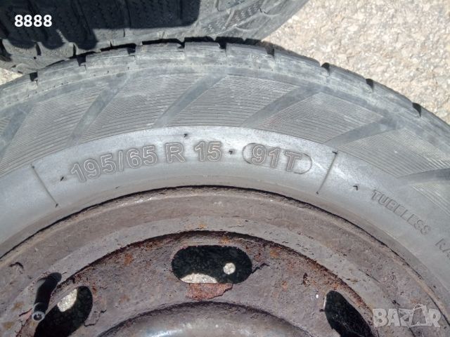 Зимни гуми с джанти , снимка 1 - Гуми и джанти - 45839539
