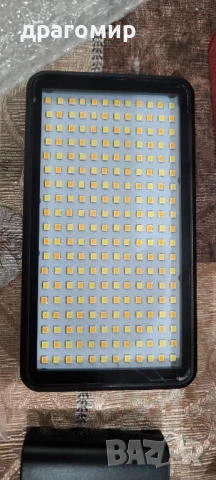 лед лампа за видеокамери и фотоапарати , снимка 2 - Светкавици, студийно осветление - 51070323