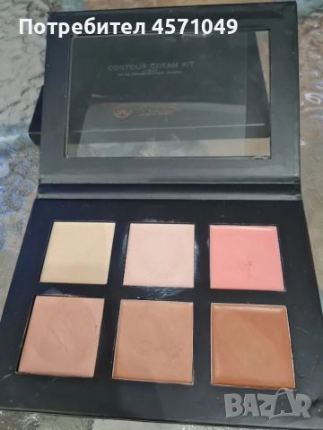 Комплект четки и палитра 