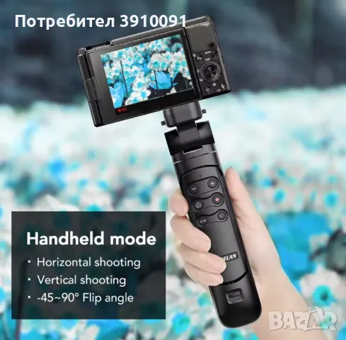 Дистанционно за SONY Sony A7IV, A6700, ZV-E10...!, снимка 6 - Фотоапарати - 50271115