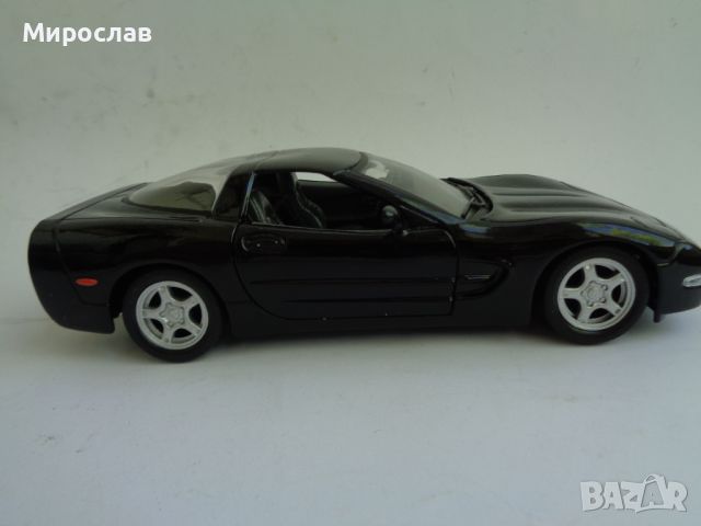 1:24 WELLY CHEVROLET CORVETTE КОЛИЧКА ИГРАЧКА МОДЕЛ, снимка 3 - Колекции - 45287493