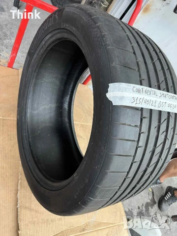 Гума Continental SportContact 6 315/40/21, снимка 2 - Гуми и джанти - 51279371