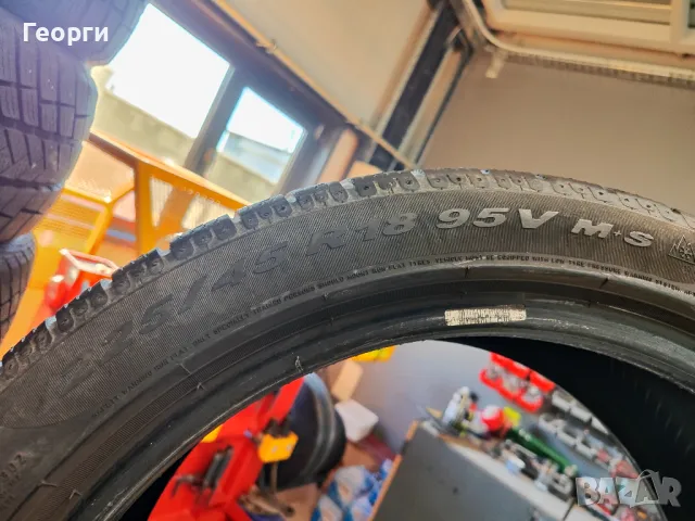 2бр.зимни гуми 225/45/18 Pirelli, снимка 4 - Гуми и джанти - 47911566