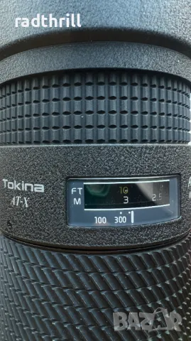 Tokina AT-X 100-300mm Internal Zoom f/4 for Nikon F, снимка 6 - Обективи и филтри - 49118163