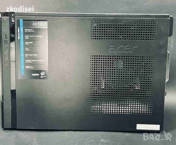 Компютърна конфигурация ACER AX3960, снимка 4 - Работни компютри - 54055872