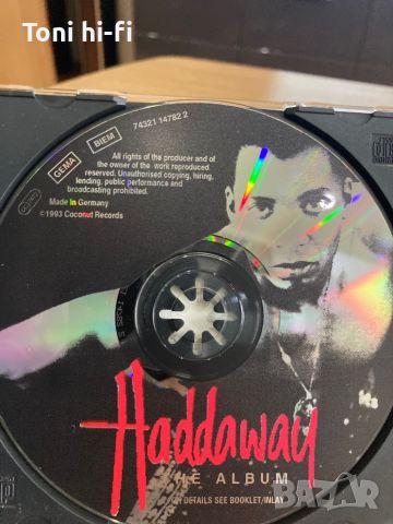 HADDAWAY . SEAL , снимка 3 - CD дискове - 45673534