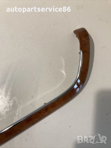 Облицовка на вътрешната част на врата дърво за задна лява врата за Mercedes W220 S500 (2003), снимка 2 - Части - 54110318