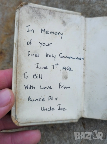 Молитвеник Англия 1952г, снимка 3 - Антикварни и старинни предмети - 52270322