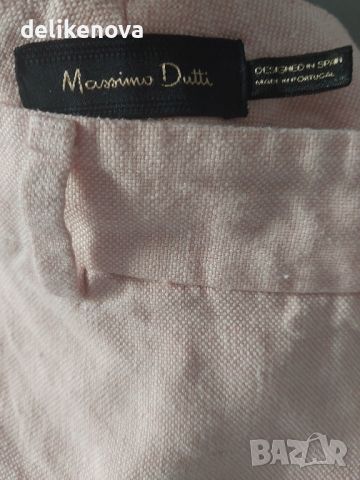 Massimo Dutty. Size 40 (M) Ленен панталон , снимка 1 - Панталони - 46568608