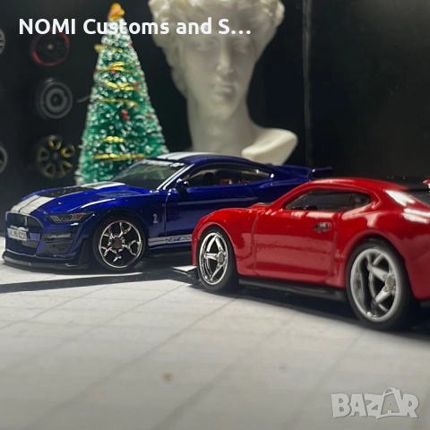 Hot Wheels Ford Mustang Shelby GT500&Camaro Zl1