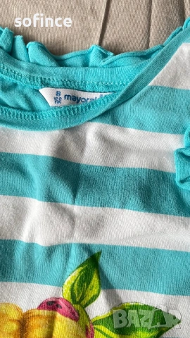 Дрехи за момиче Mayoral и Okaidi, снимка 8 - Детски Блузи и туники - 53391546