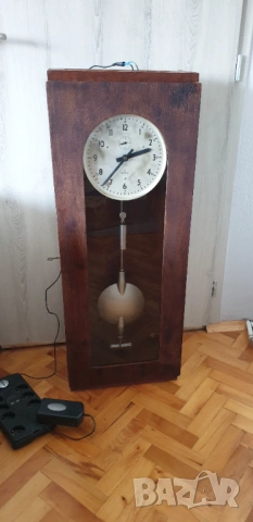 Електромеханичен стенен часовник  Siemens с махало 