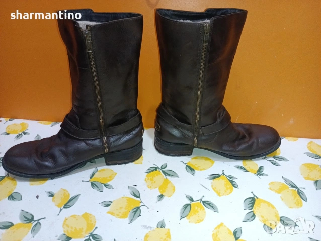 UGG кожени ботуши N 41 , снимка 2 - Дамски ботуши - 53101087