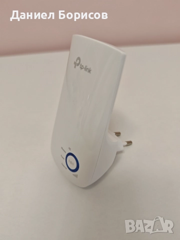 Wi-Fi усилвател (Range Extender) TP-Link TL-WA850RE, 300Mbps