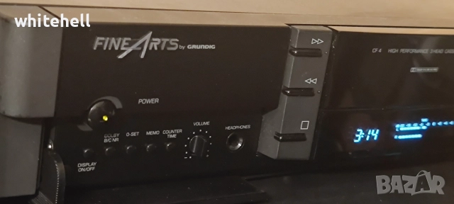 Grundig CF4 – триглав дек, напълно обслужен, снимка 3 - Аудиосистеми - 52635567