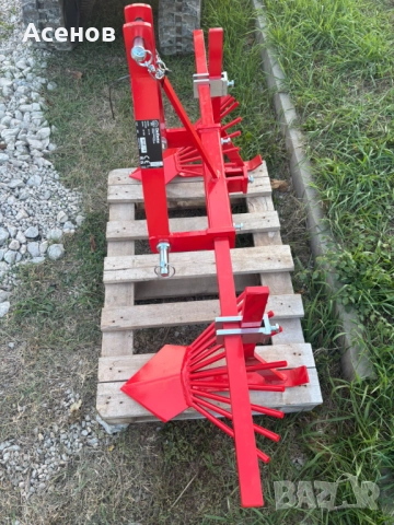 Италианска картофовадачка двуредова Del Morino, снимка 5 - Селскостопанска техника - 52158315