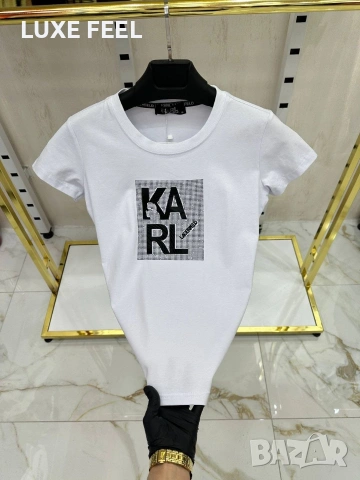 Karl Lagerfeld ⚜️Дамски Тениски , снимка 2 - Тениски - 53288805