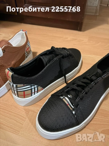 Мъжки обувки Burberry, снимка 3 - Маратонки - 52446869