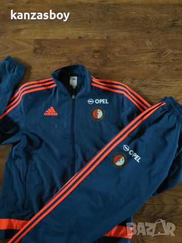 ADIDAS MENS FC FEYENOORD ROTTERDAM 2015/2016 - мъжки футболен комплект КАТО НОВ М, снимка 2 - Спортни дрехи, екипи - 45407552