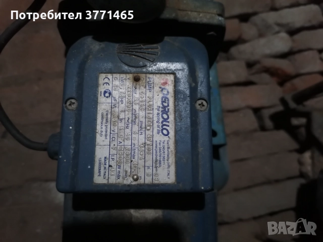 Самозасмукваща помпа Pedrollo PLURIJET 4/100 0.75kW, снимка 4 - Водни помпи - 52573896