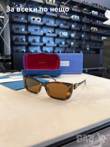 Gucci Слънчеви Очила С UV Защита С Подарък🎁Калъф - Различни Цветове Код SK1202, снимка 5 - Слънчеви и диоптрични очила - 54021905