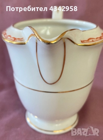 Tirschenreuth. Bavaria.1965 г. Захарница и каничка за мляко., снимка 6 - Антикварни и старинни предмети - 52254445