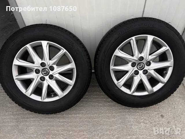 Джанти с гуми MAZDA 17 “, снимка 1 - Гуми и джанти - 48115182